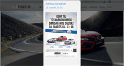 Desktop Screenshot of bilforum-herning.dk